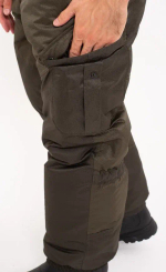 Зимний мужской костюм Onerus "Горный -45" (Таслан), Полукомбинезон, Хаки