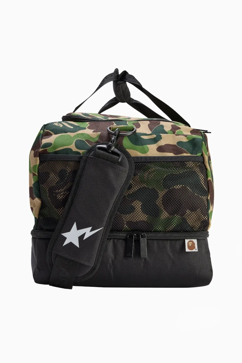 Сумка спортивная adidas x BAPE - многоцветный