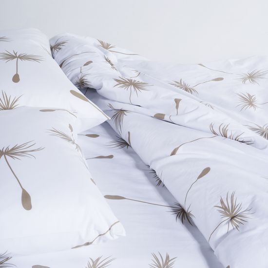 Простыня   Fiori 4,  180x220 , ранфорс  DOMTEKC