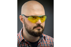 Защитные очки KRAFTOOL Basic желтые 110318