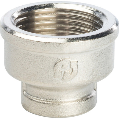 Муфта переходная STOUT ВВ 1"X1/2" никель