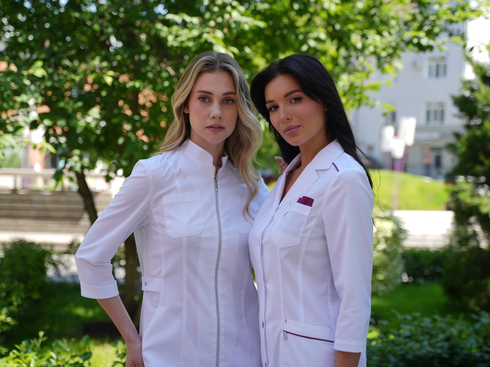 Халат медицинский женский | Х-276 3/4 статус NEO