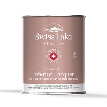 Лак на водной основе для внутренних работ Interior Lacquer глянцевый, 3 л
