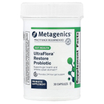 Metagenics, UltraFlora®, восстанавливающий пробиотик, 30 капсул (253,5 мг (20 млрд КОЕ) в 1 капсуле)