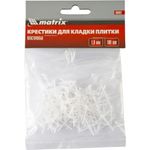 Крестики, 1.0 мм, для кладки плитки, 100 шт Matrix, 88082