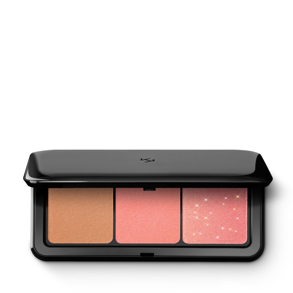 Палетка для лица KIKO Milano Multi Finish Trio Blush & Bronzer Face Palette - 01