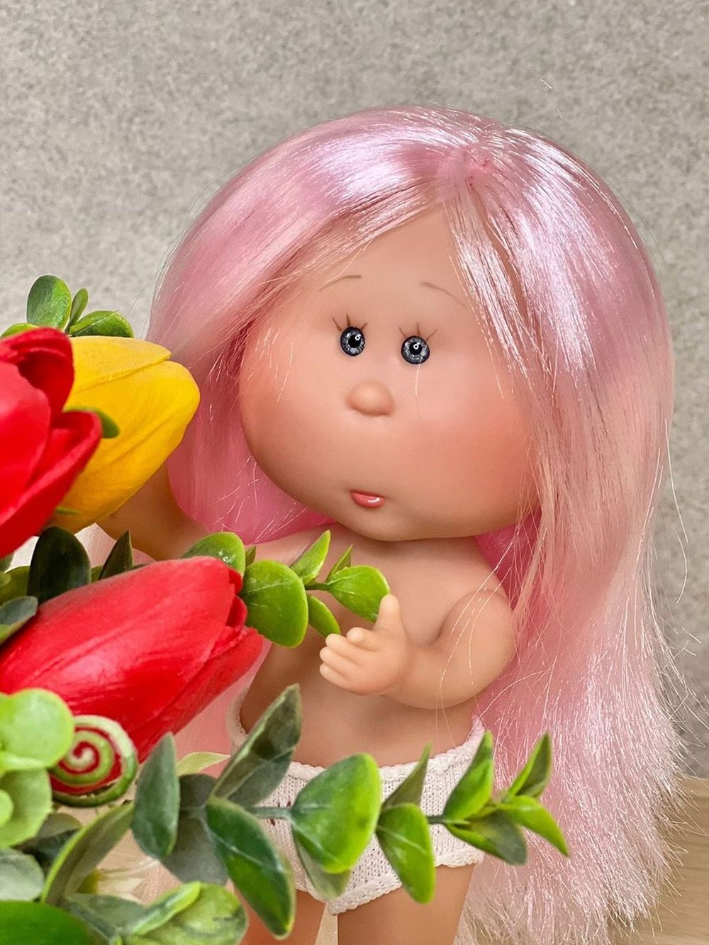 Кукла Nines виниловая 23см Little Mia без одежды (3199W4)