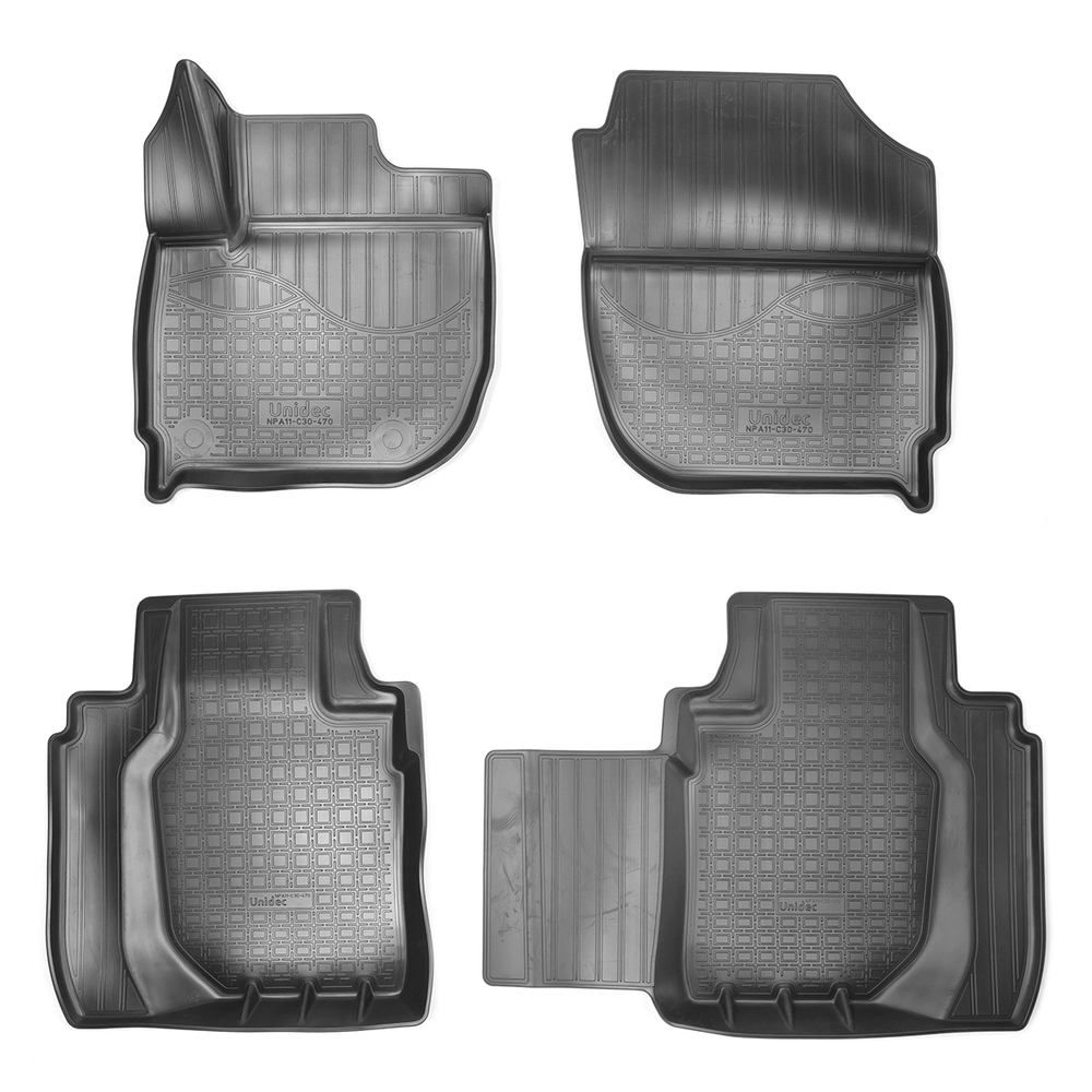 Ковры в салон Norplast/Unidec для Honda HR-V II (2015-), Черный, арт.NPA11-C30-470