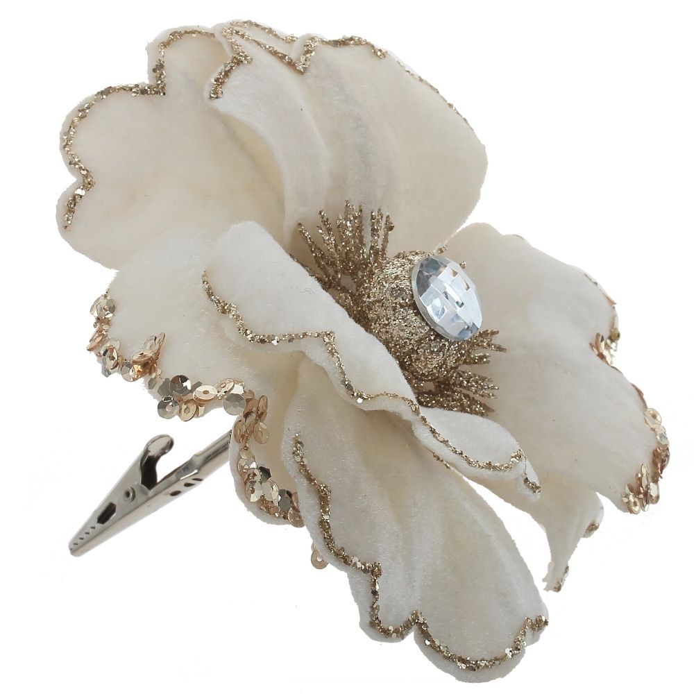 GAEM Изделие декоративное "Цветок" (на клипсе), L14 W14 H9 см