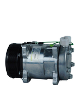 Компрессор для автокондиционера 5H14 PV8 24V вертикальные выходы