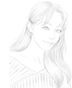 Everyday girl. Coloring Book