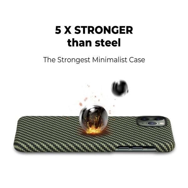 Чехол Pitaka MagEZ Case для Apple iPhone 11 Pro Max (Black/Yellow Twill)