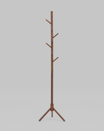 Вешалка напольная Hook темное дерево
