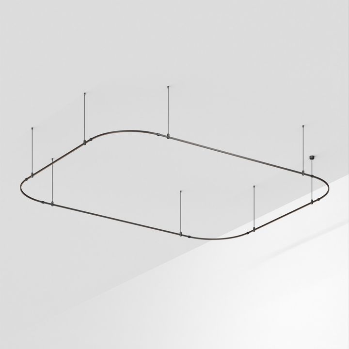 Шинопровод подвесной Arlight Art-Apriori-Rectangle-Soft-Rod-800-4500X3500 048542