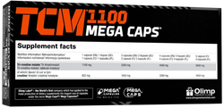 OLIMP TCM 1100 Mega Caps 120 капсул, Три креатин малат , ( Трикреатинмалат ) !!!Срок 12.07.2025