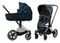 Детская коляска Cybex Priam IV 2 в 1 FE Jewels of Nature шасси Chrome