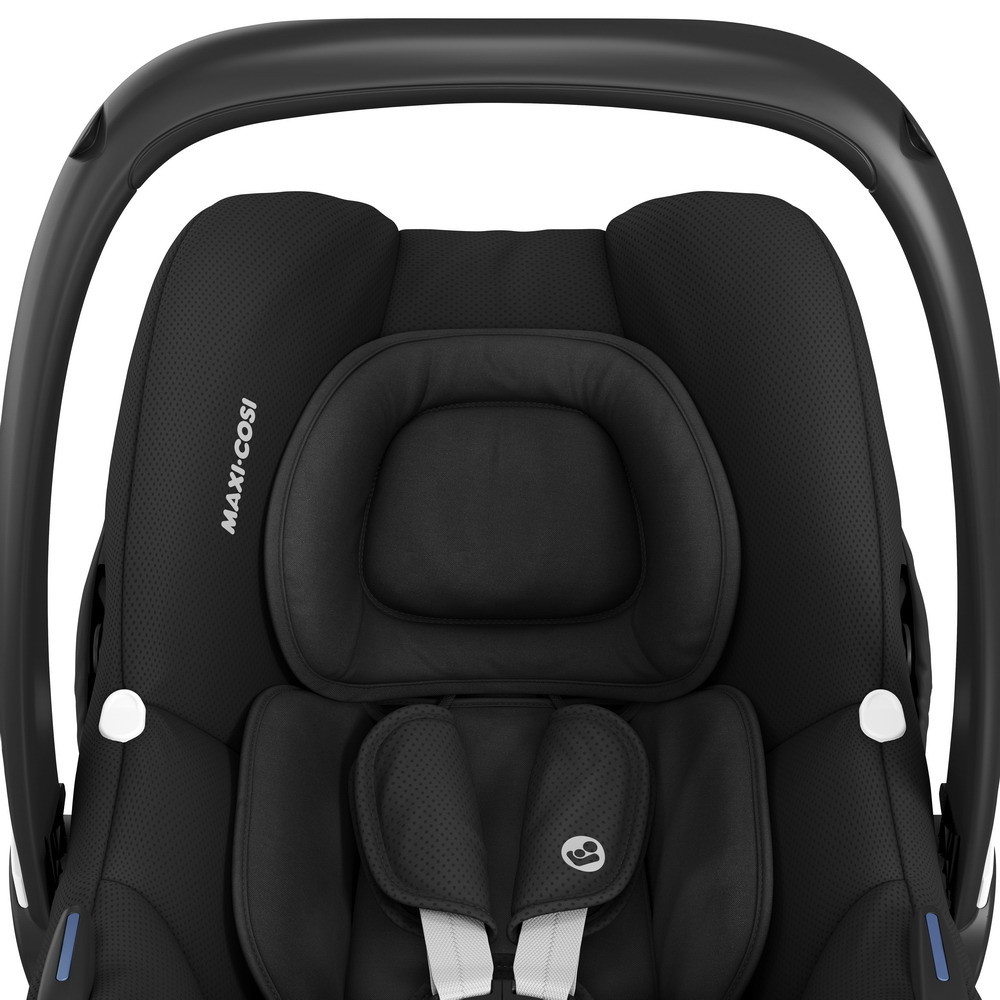 Коляска детская Maxi-Cosi Oxford Plus 3 в 1 с автокреслом CabrioFix Essential black 1978470110 Twillic Truffle/Трюфель
