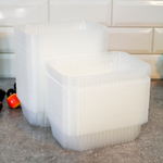 Контейнер 750мл для заморозки БЕЗ КРЫШКИ 186*132*44мм (100шт) (крышка 456552)