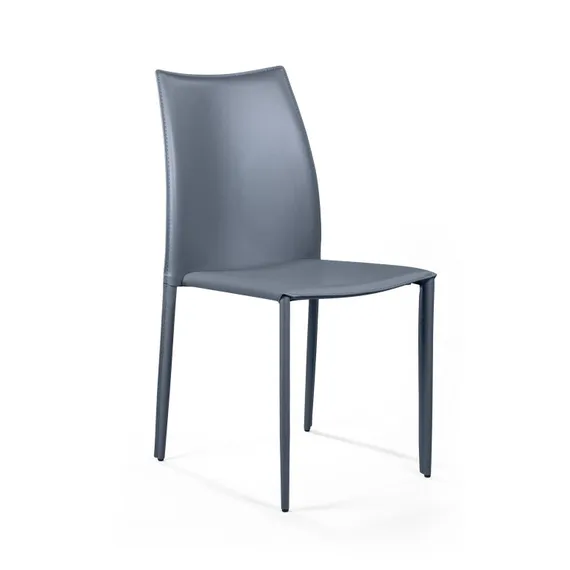 Стул Rolf серая кожа