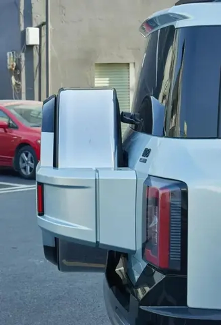 Крышка запасного колеса хромированная для BYD Leopard 8 2024+ обод запасного колеса запаска