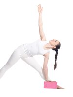 Опорный блок для йоги и фитнеса, кирпич для йога