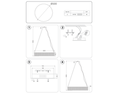 Ambrella Подвесной светодиодный светильник с хрусталем Traditional TR49712
