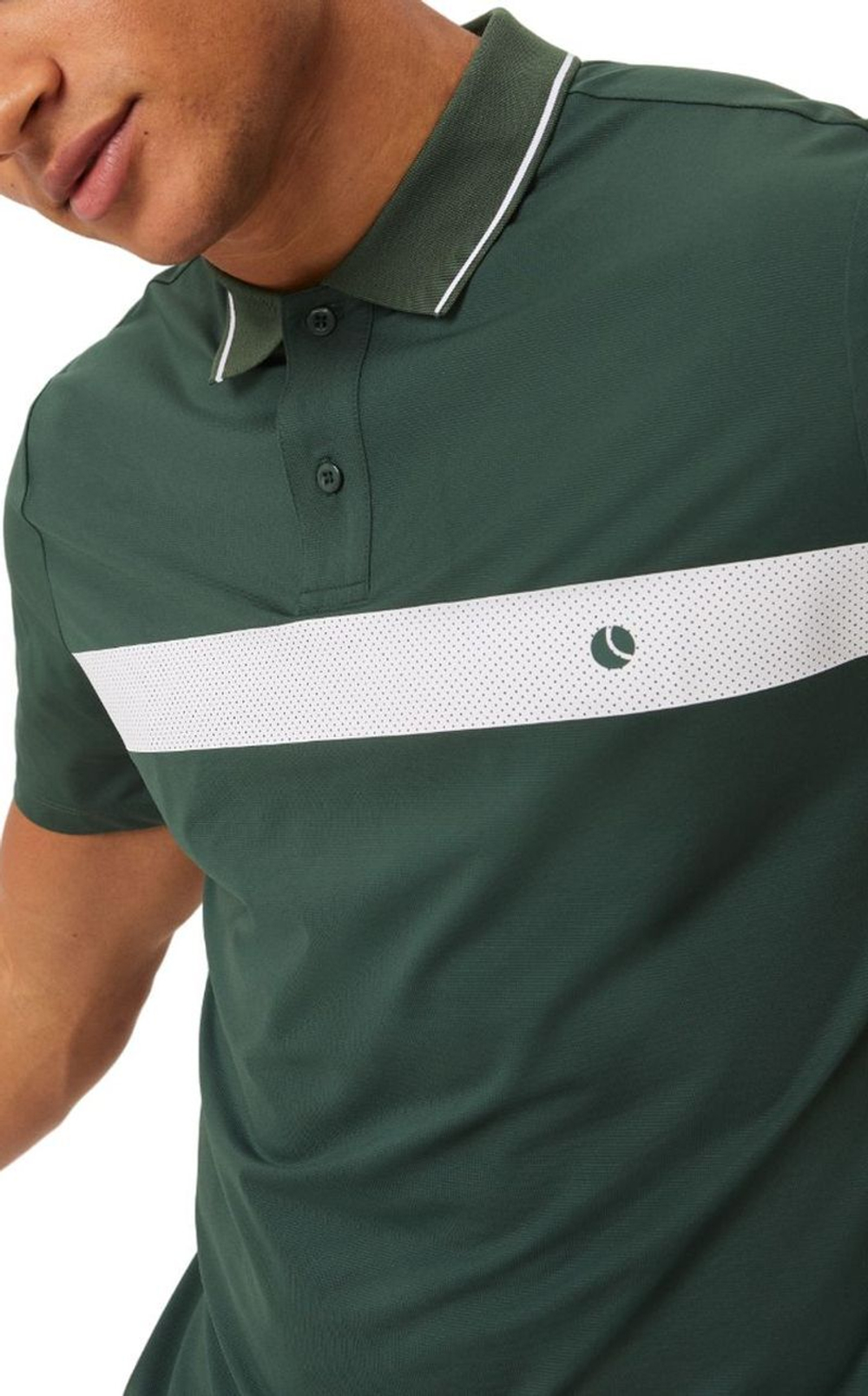 Мужское теннисное поло Björn Borg Ace Light Polo - sycamore
