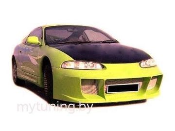 Передний бампер ST-3 для Mitsubishi Eclipse D30