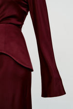 Платье макси с завязками на спине