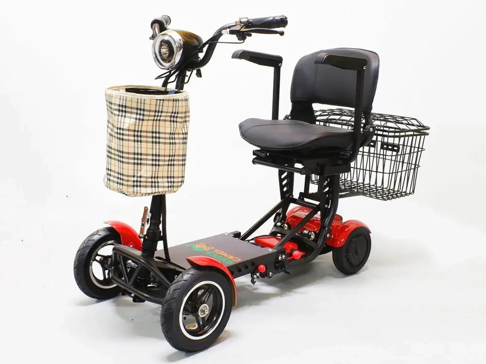 Электротрицикл Green Camel Кольт 501 (36V 10Ah 2x250W) задние мотор-колеса с сиденьем