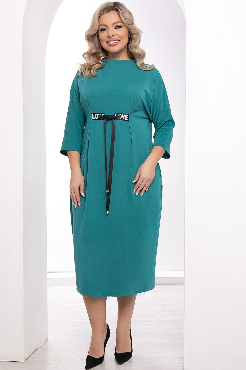 Платье "Алисия" (бирюза) П8358 LT Collection