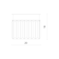 Бра Divinare Charlie 6817/02 AP-1