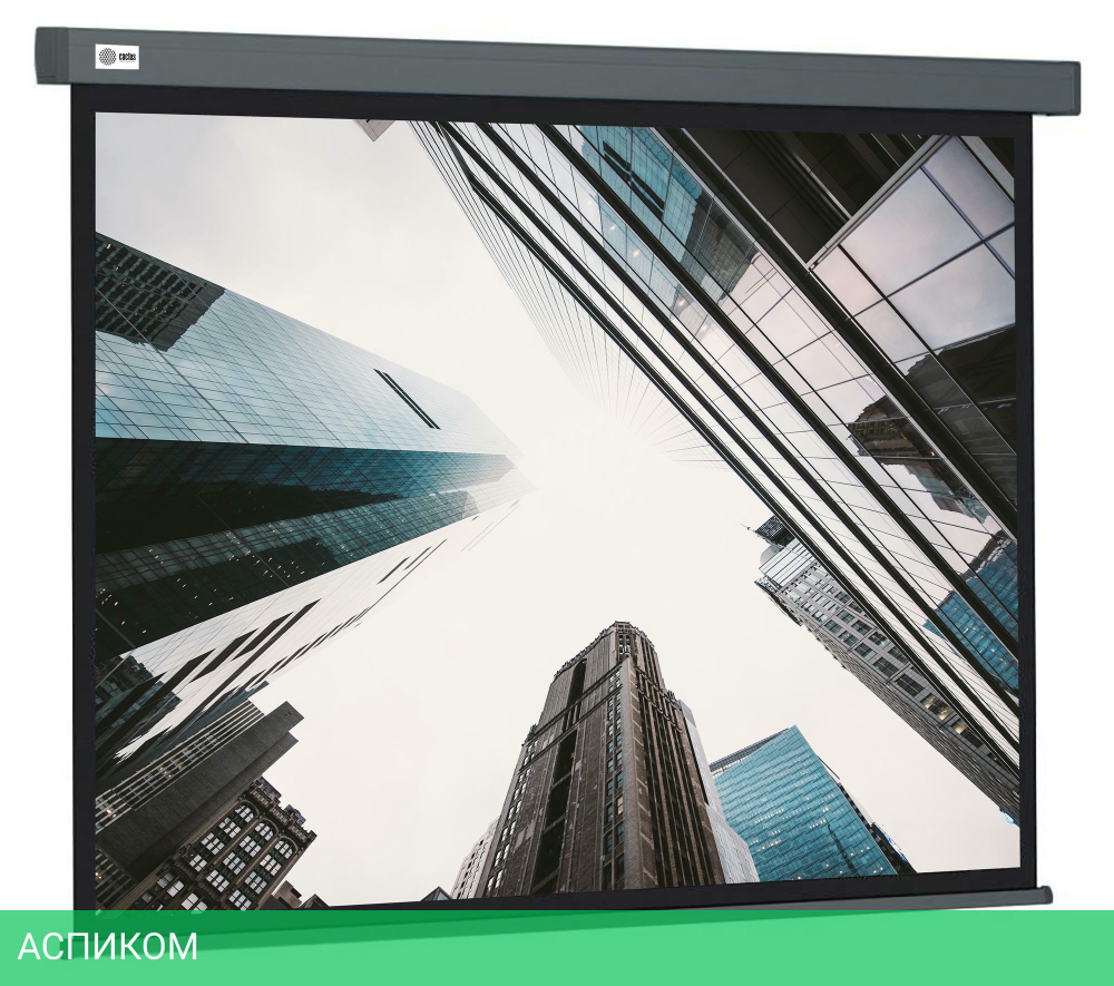 Проекционный экран Cactus CS-PSW-183X244-SG серый