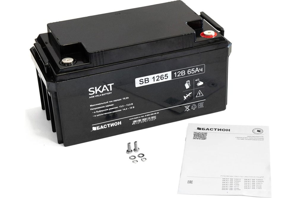 Аккумулятор свинцово-кислотный SKAT SB 1265