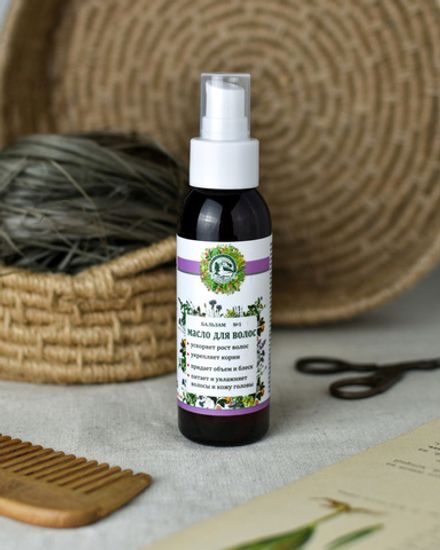 Бальзам №1 "Масло для волос"