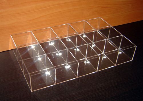 Короб 15 ячеек для ластиков и мелочей