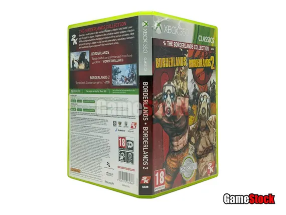 Xbox 360 Borderlands Collection (Borderlands + Borderlands 2) (Б/У, Английская версия)