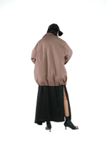 Бомбер BS ( Bomber Shirt) MIDI Cappuccino