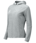 Худи на молнии женское ESSENTIAL Athlete Hooded FZ Jacket W, серый