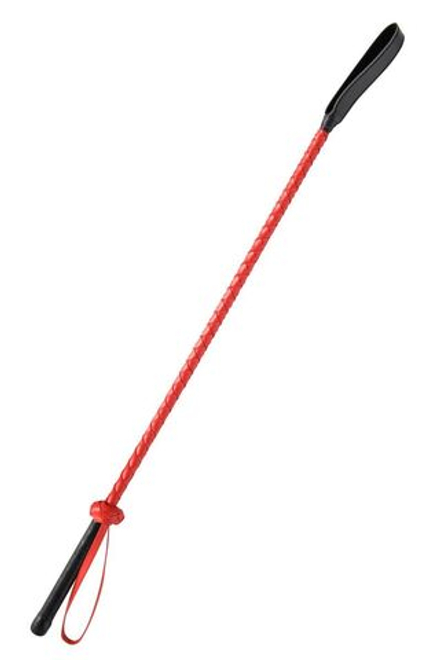 Красно-черный гладкий стек - 71 см.