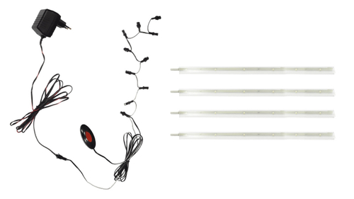 Набор LED подсветки для 4-х полок