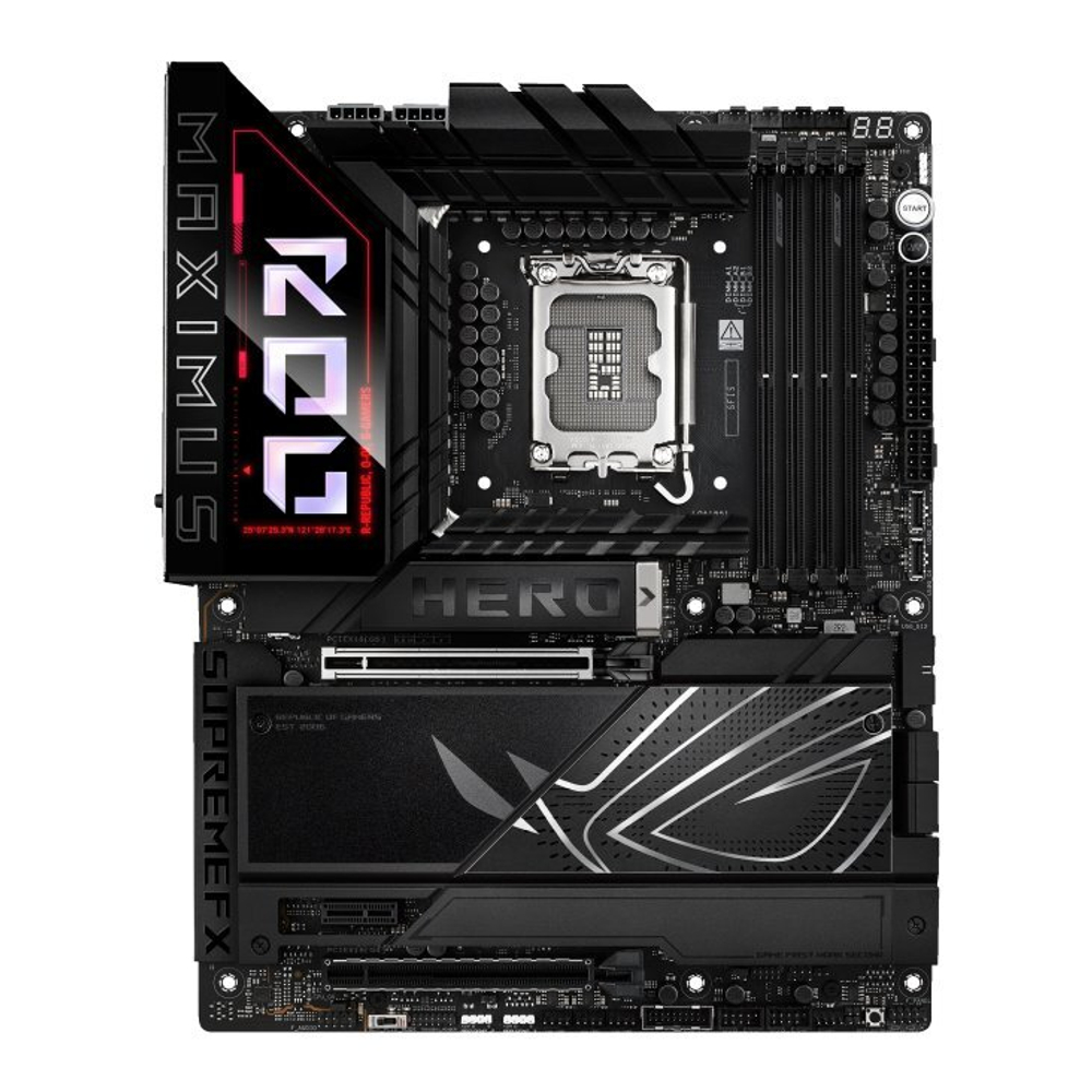Материнская плата ASUS ROG MAXIMUS Z890 HERO, LGA1851, DDR5, ATX