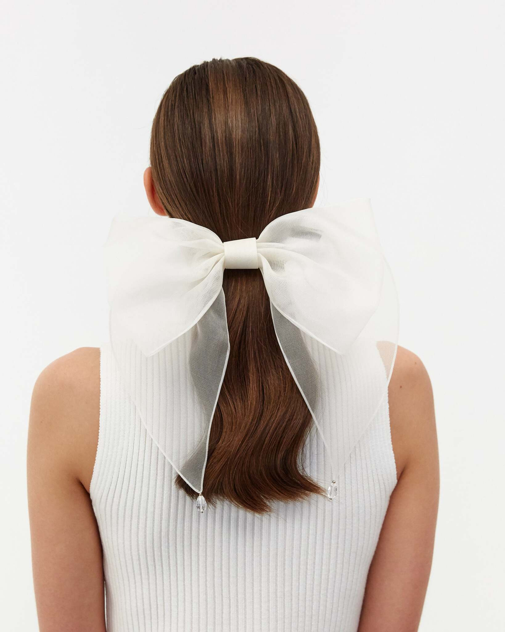 Бант с декором