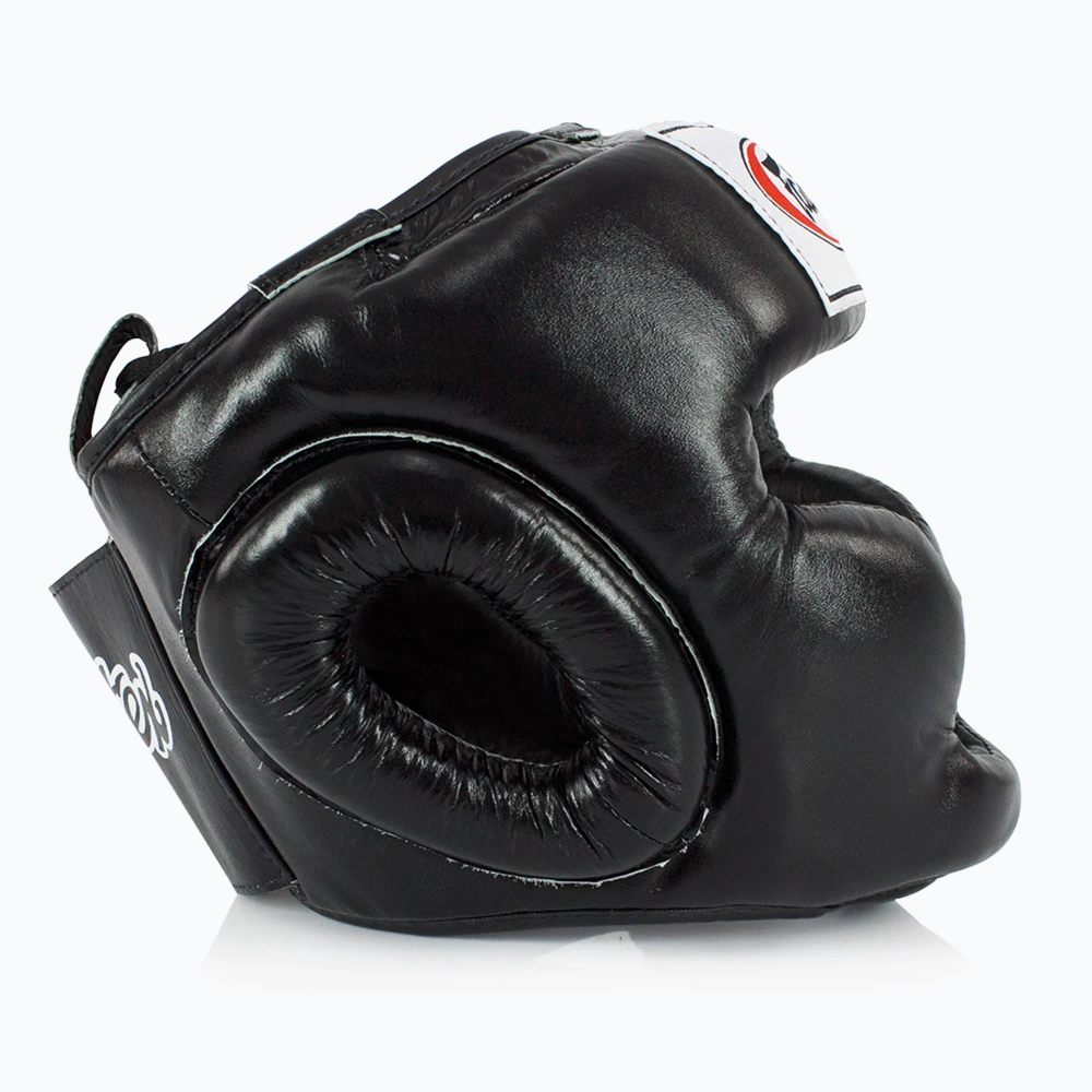 Боксёрский шлем Fairtex Full Coverage Style black