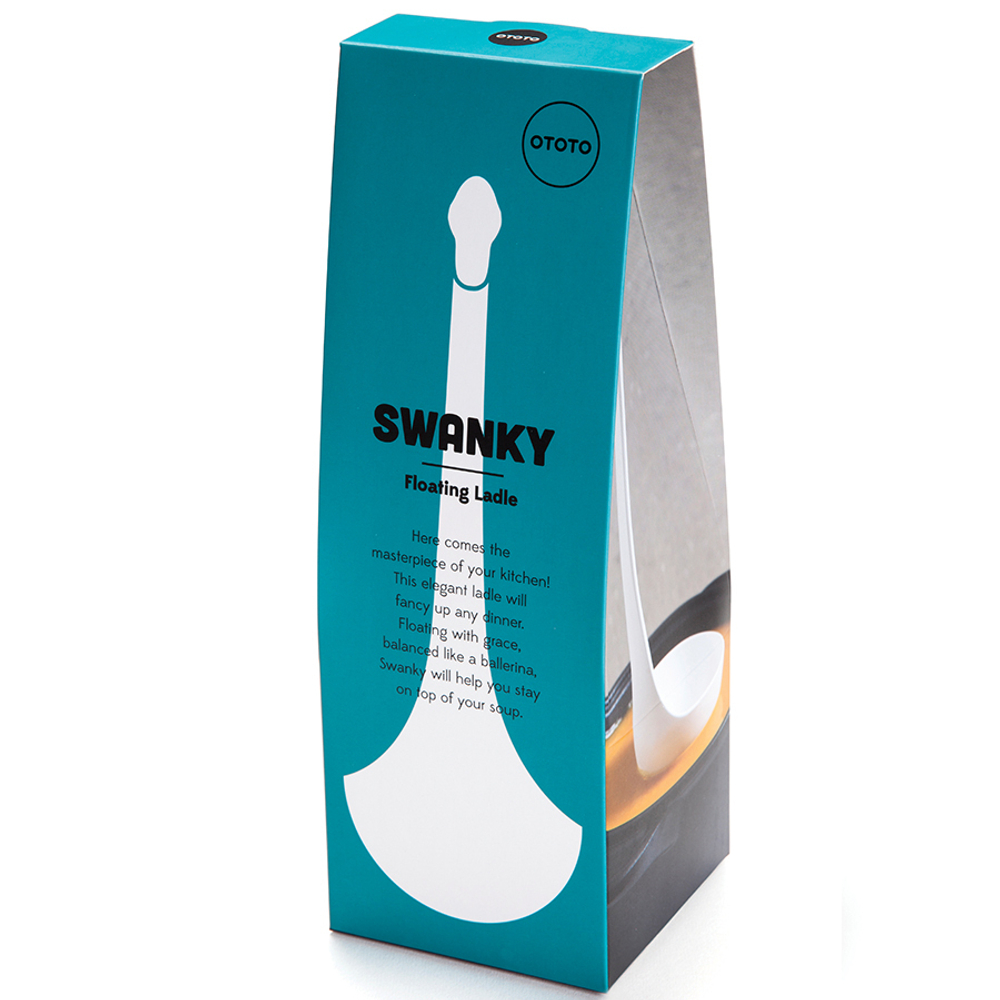 Половник плавающий swanky черный