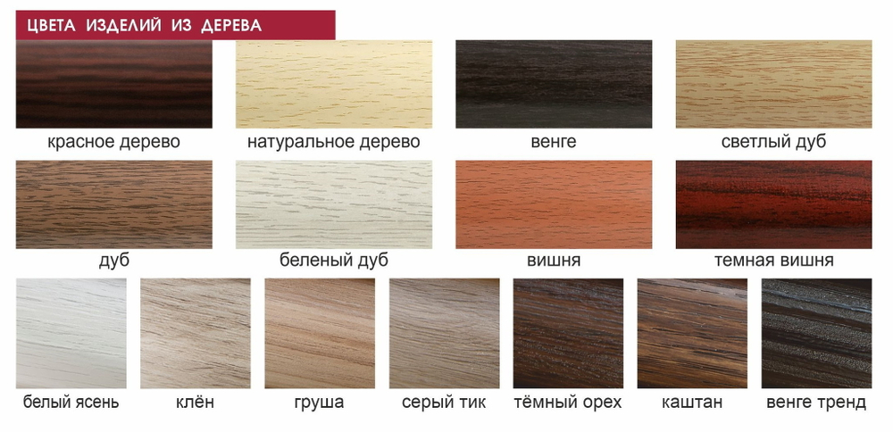Карниз деревянный "Стандарт" d28/28 мм двойной, цвет темная вишня