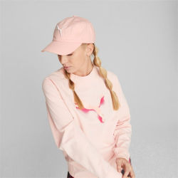 Бейсболка PUMA Ess Cat Logo BB Cap 02458703, 100% хлопок, пудровый