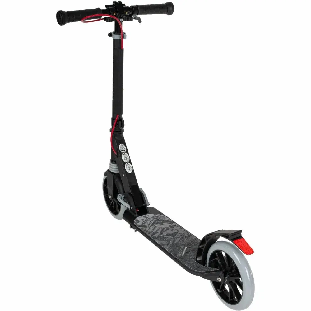 Самокат Tech Team Delta black-grey 1/4 чёрный/серый