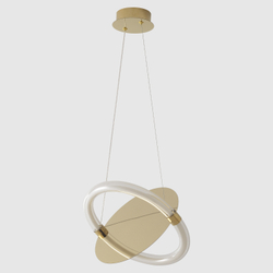 Светильник подвесной Crystal Lux NEBULA SP22W LED GOLD