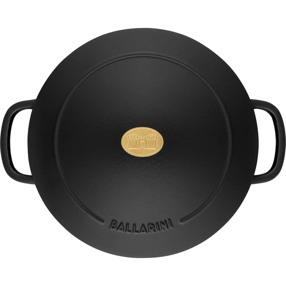 Ballarini Чугунный кастрюля Bellamonte 22 см 3 л черный круглый